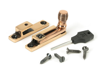 Polished Bronze Beehive Quadrant Fastener - Narrow | 46581 - Image 3