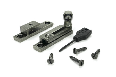 Pewter Beehive Quadrant Fastener - Narrow | 46607 - Image 3