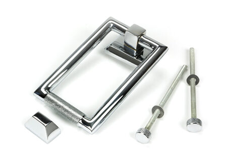 Polished Chrome Brompton Door Knocker | 46645 - Image 4