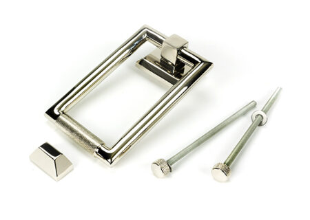 Polished Nickel Brompton Door Knocker | 46646 - Image 4