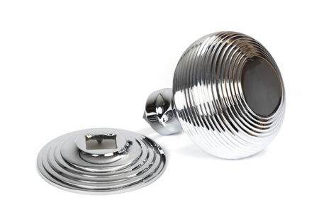 Polished Chrome Beehive Centre Door Knob | 46655 - Image 3