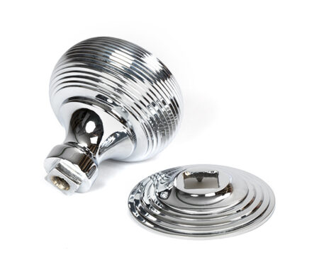 Polished Chrome Beehive Centre Door Knob | 46655 - Image 4
