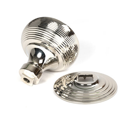 Polished Nickel Beehive Centre Door Knob | 46656 - Image 4
