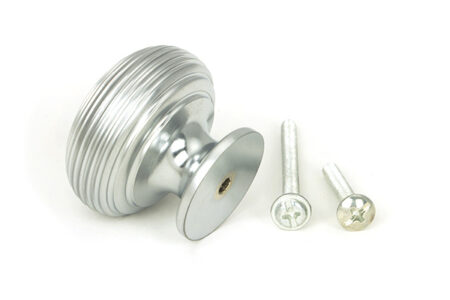 Satin Chrome Beehive Cabinet Knob 40mm | 46662 - Image 3