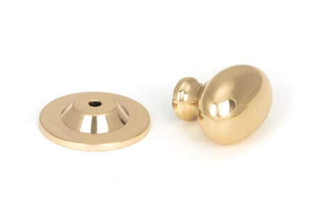 From the Anvil Polished Bronze Oval Cabinet Knob 40mm - Image 3