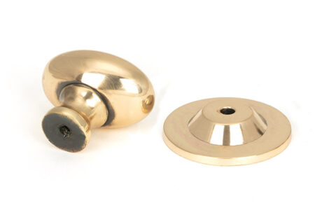 From the Anvil Polished Bronze Oval Cabinet Knob 40mm - Image 4
