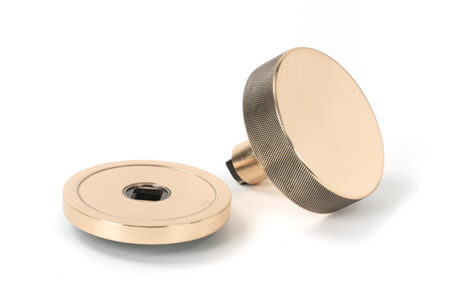 From the Anvil Polished Bronze Brompton Centre Door Knob (Plain) - Image 4