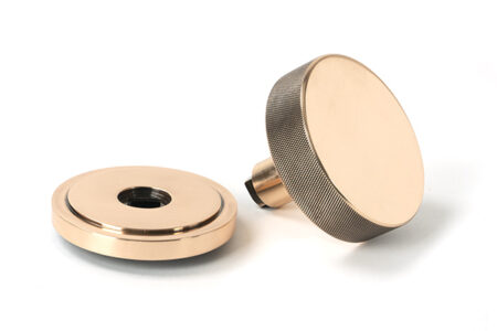 From the Anvil Polished Bronze Brompton Centre Door Knob (Art Deco) - Image 4
