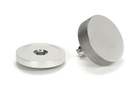 From the Anvil Polished Marine SS (316) Brompton Centre Door Knob (Plain) - Image 4