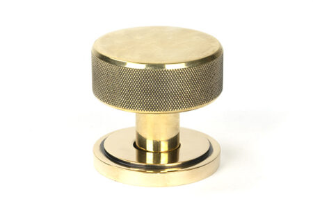From the Anvil Aged Brass Brompton Mortice/Rim Knob Set (Art Deco) - Image 3