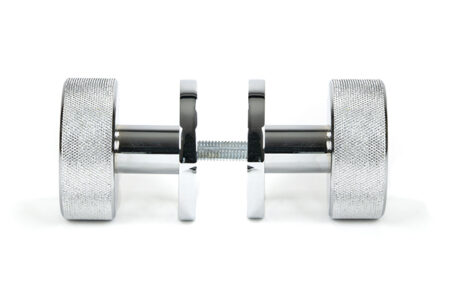 Polished Chrome Brompton Mortice/Rim Knob Set (Beehive) | 46780 - Image 4