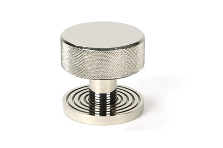 Polished Nickel Brompton Mortice/Rim Knob Set (Beehive) | 46784 - Image 3