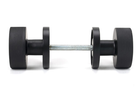 Matt Black Brompton Mortice/Rim Knob Set (Plain) | 46798 - Image 4