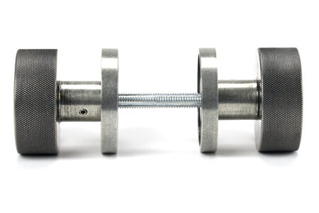 Pewter Brompton Mortice/Rim Knob Set (Beehive) | 46804 - Image 4