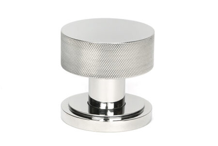 Polished Marine SS (316) Brompton Mortice/Rim Knob Set (Art Deco) | 46807 - Image 3