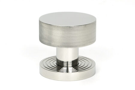 Polished Marine SS (316) Brompton Mortice/Rim Knob Set (Beehive) | 46808 - Image 3