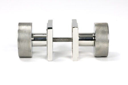 Polished Marine SS (316) Brompton Mortice/Rim Knob Set (Square) | 46809 - Image 4