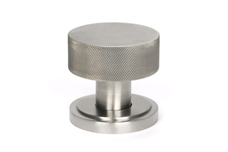 Satin Marine SS (316) Brompton Mortice/Rim Knob Set (Art Deco) | 46811 - Image 3