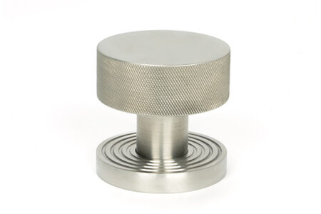 Satin Marine SS (316) Brompton Mortice/Rim Knob Set (Beehive) | 46812 - Image 3
