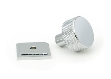 Polished Chrome Brompton Cabinet Knob - 25mm (Square) | 46821 - Image 3