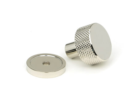 Polished Nickel Brompton Cabinet Knob - 25mm (Plain) | 46822 - Image 3