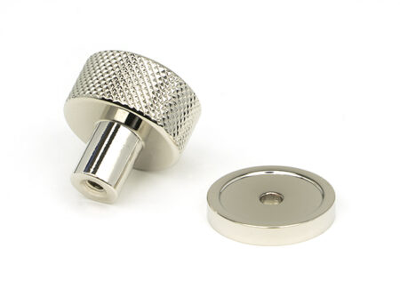 Polished Nickel Brompton Cabinet Knob - 25mm (Plain) | 46822 - Image 4