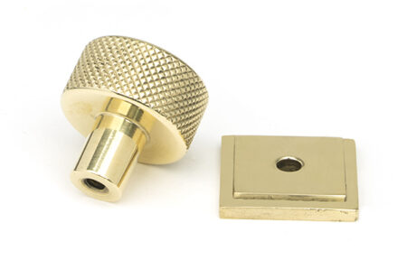 Polished Brass Brompton Cabinet Knob - 25mm (Square) | 46824 - Image 4