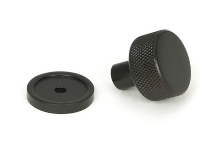 Aged Bronze Brompton Cabinet Knob - 25mm (Plain) | 46826 - Image 3