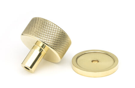 Polished Brass Brompton Cabinet Knob - 32mm (Plain) | 46828 - Image 4
