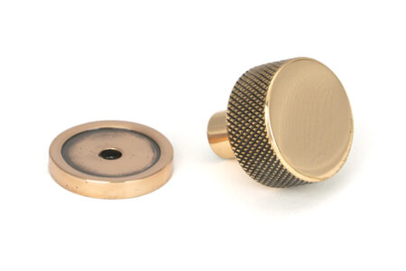 Polished Bronze Brompton Cabinet Knob - 25mm (Plain) | 46830 - Image 3