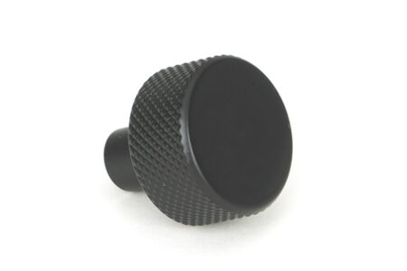 Matt Black Brompton Cabinet Knob - 25mm (No rose) | 46839 - Image 3