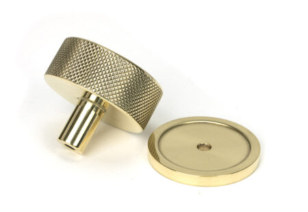 Polished Brass Brompton Cabinet Knob - 38mm (Plain) | 46840 - Image 4