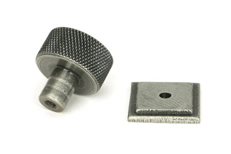 Pewter Brompton Cabinet Knob - 25mm (Square) | 46845 - Image 4