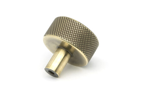 Aged Brass Brompton Cabinet Knob - 32mm (No rose) | 46855 - Image 4