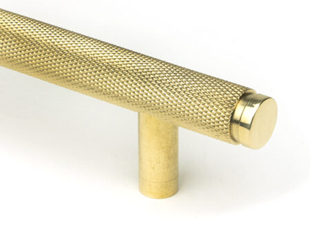 Polished Brass Full Brompton Pull Handle - Medium | 46856 - Image 3