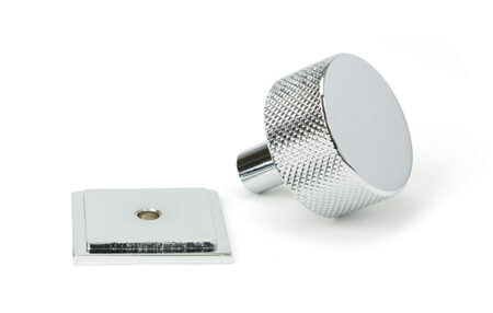 Polished Chrome Brompton Cabinet Knob - 32mm (Square) | 46861 - Image 3