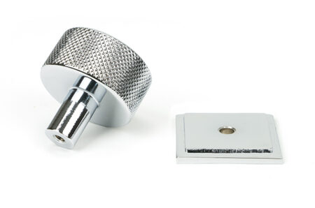 Polished Chrome Brompton Cabinet Knob - 32mm (Square) | 46861 - Image 4