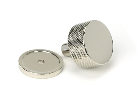 Polished Nickel Brompton Cabinet Knob - 32mm (Plain) | 46862 - Image 3