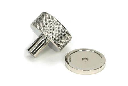 Polished Nickel Brompton Cabinet Knob - 32mm (Plain) | 46862 - Image 4