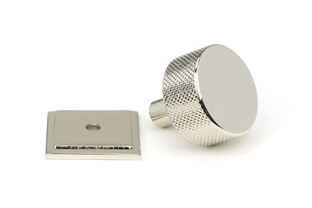 Polished Nickel Brompton Cabinet Knob - 32mm (Square) | 46865 - Image 3
