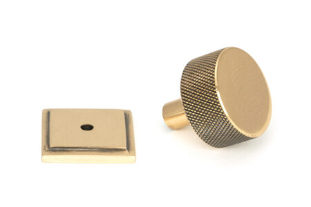 Polished Bronze Brompton Cabinet Knob - 32mm (Square) | 46873 - Image 3