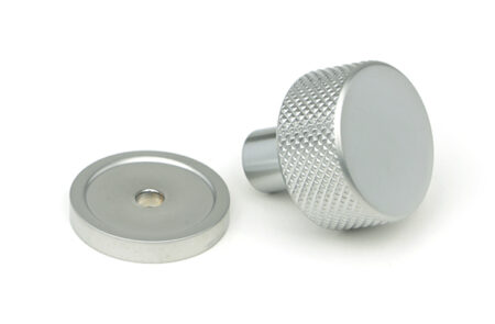 Satin Chrome Brompton Cabinet Knob - 25mm (Plain) | 46876 - Image 3