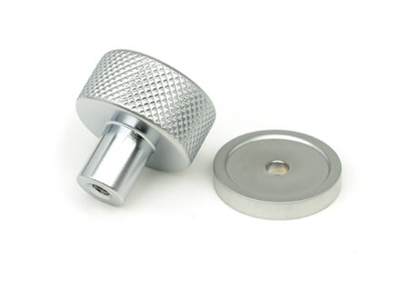 Satin Chrome Brompton Cabinet Knob - 25mm (Plain) | 46876 - Image 4