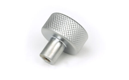 Satin Chrome Brompton Cabinet Knob - 25mm (No rose) | 46880 - Image 4