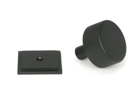 Matt Black Brompton Cabinet Knob - 32mm (Square) | 46881 - Image 3