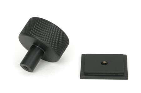 Matt Black Brompton Cabinet Knob - 32mm (Square) | 46881 - Image 4