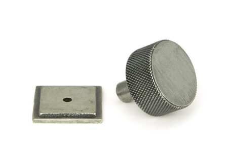 Pewter Brompton Cabinet Knob - 32mm (Square) | 46885 - Image 3