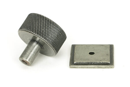 Pewter Brompton Cabinet Knob - 32mm (Square) | 46885 - Image 4