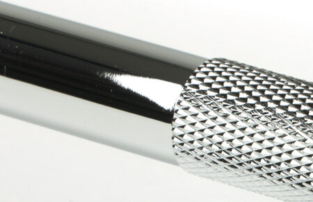 Polished Chrome Half Brompton Pull Handle - Medium | 46928 - Image 4