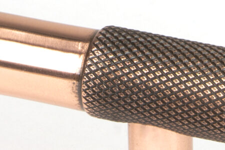 Polished Bronze Half Brompton Pull Handle - Large | 46938 - Image 4